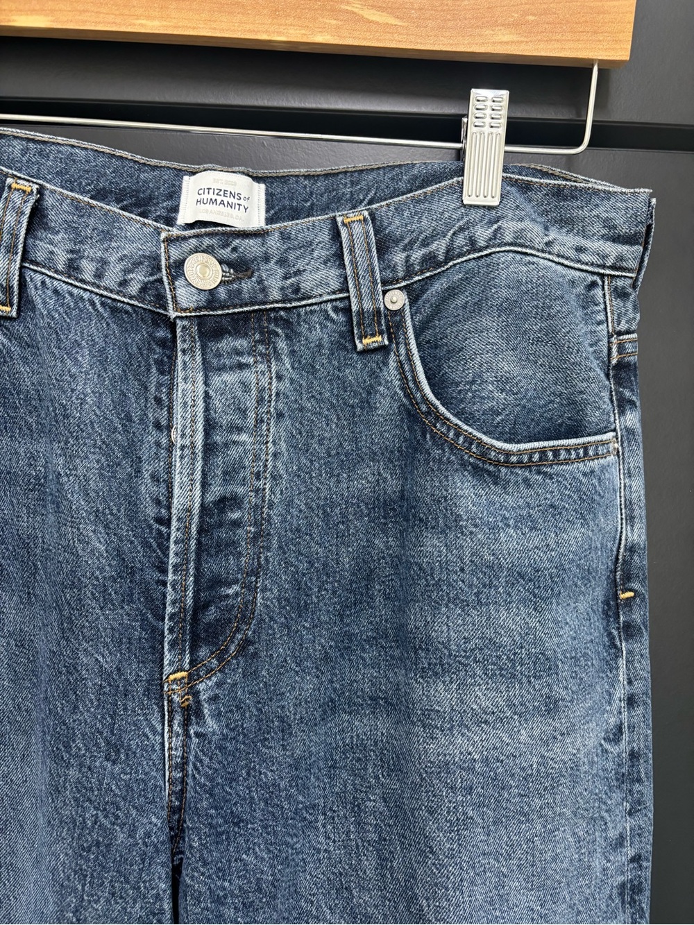 Citizens of humanity annina size 29 wide leg high rise - Picture 3 of 10